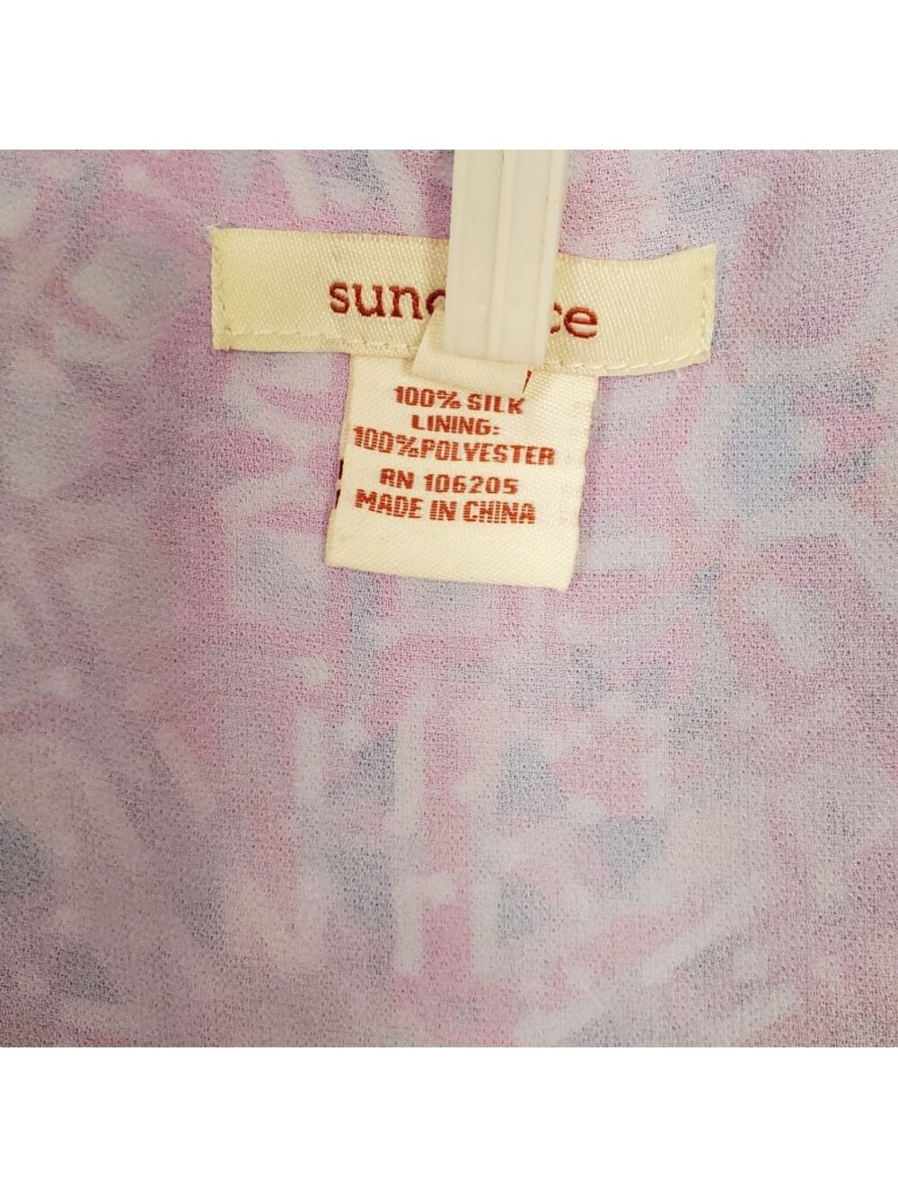 Sundance Size 8 Dress Silk Chiffon Sleeveless Sheer Mosaic Overlay Boho Festival - Picture 8 of 11